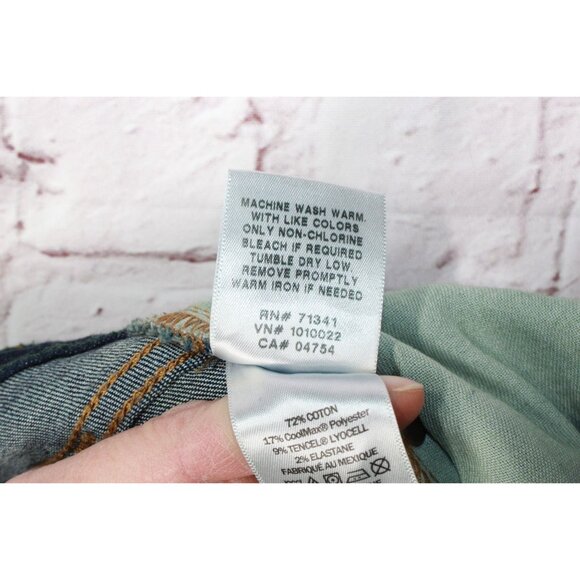 LL Bean BeanFlex Jeans Standard Athletic Fit Straight Leg Size 42x34 - Picture 9 of 10